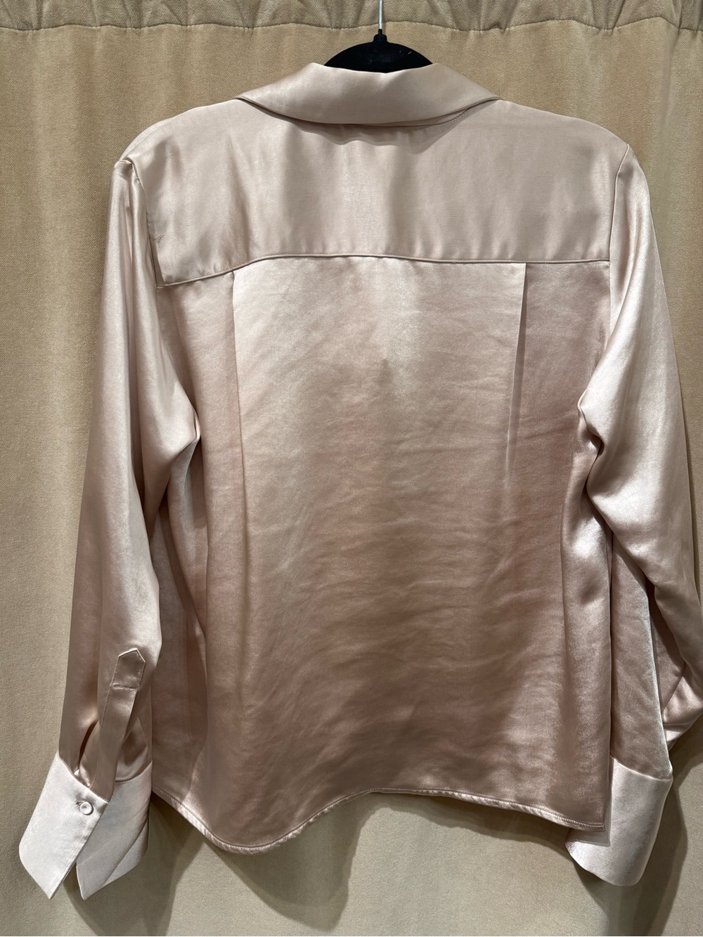 Lilla P Satin Button Down - Picture 6 of 10
